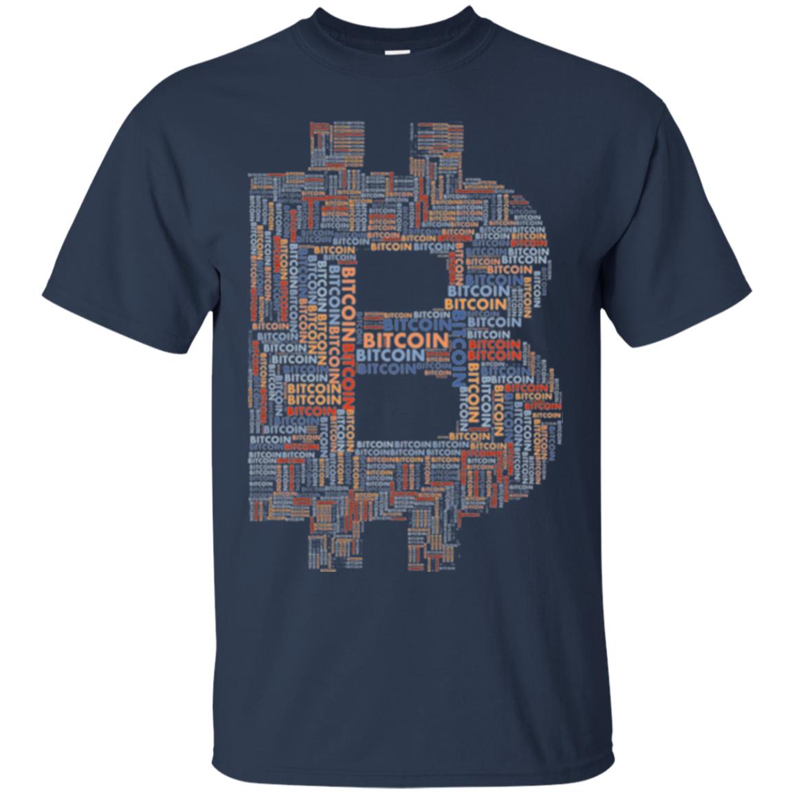 Bitcoin T-shirt Navy