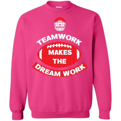 Football T-shirt TeamWork Makes The Dreamwork Heliconia