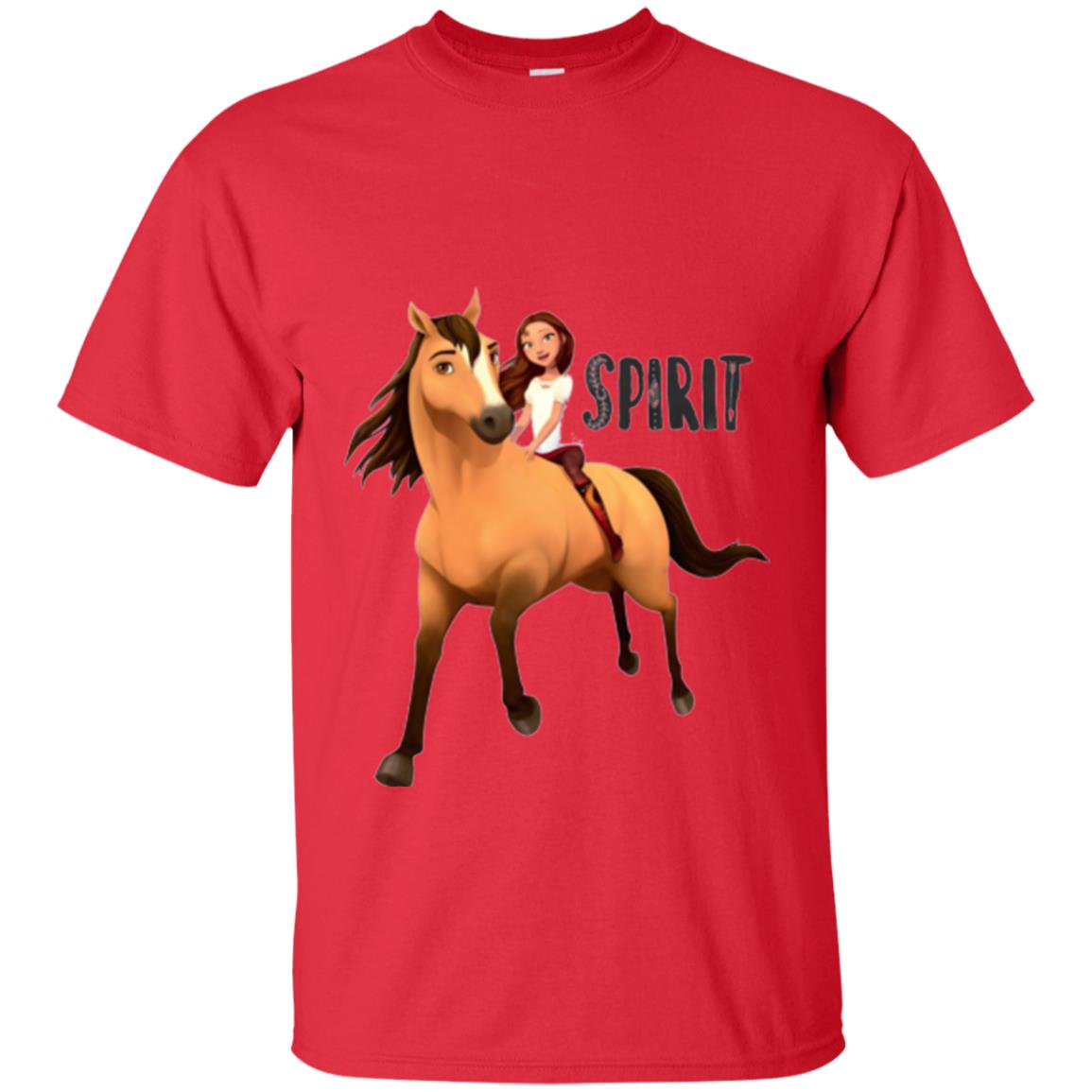 Horse Lover T-shirt Spirit Red