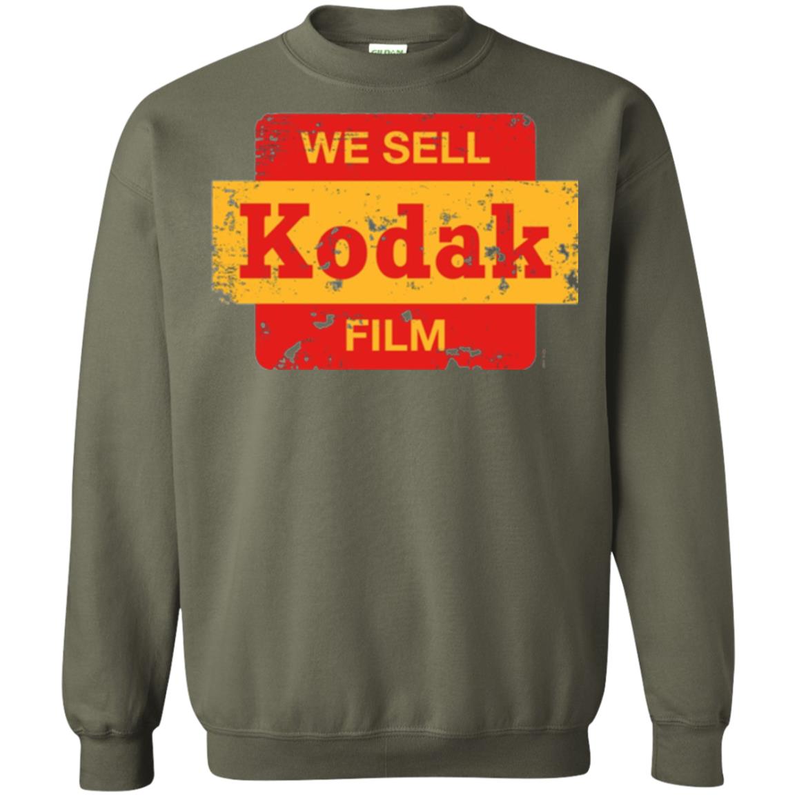 Film T-shirt Vintage We Sell Kodak Film Military Green