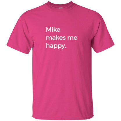 Strange Names And Things T-shirt Mike Makes Me Happy Heliconia
