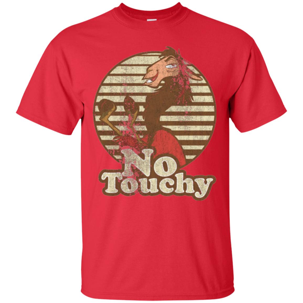 Llama T-shirt No Touchy Red
