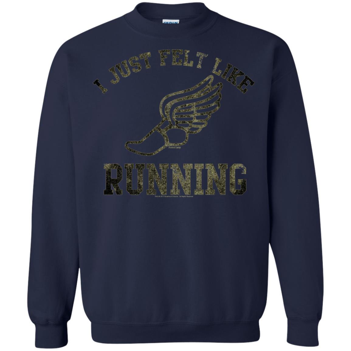 Movie T-Shirt I Just Felt Like Running Navy