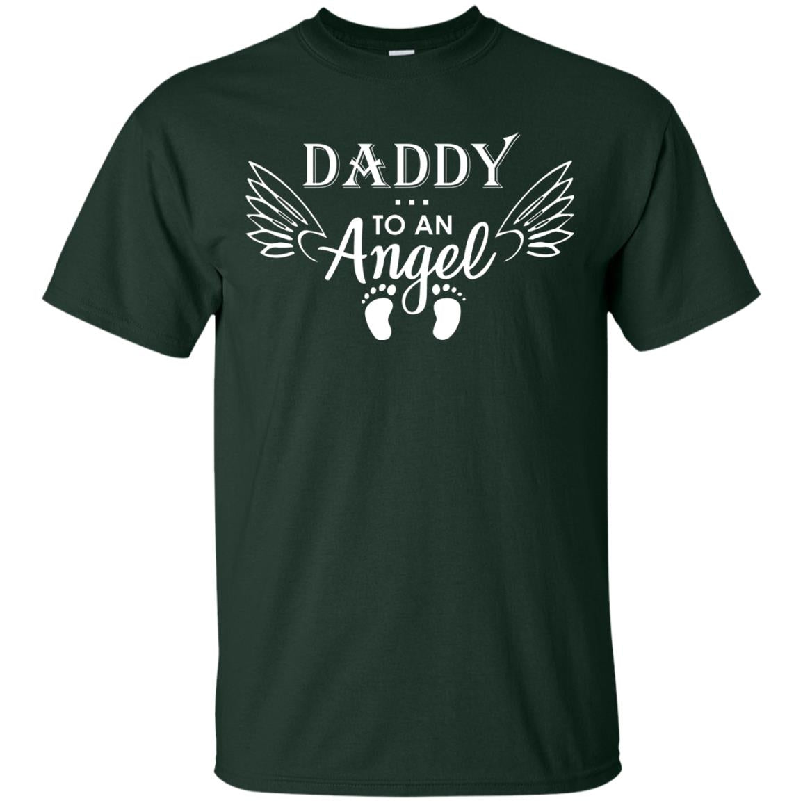 Daddy To An Angle Daddy In Heaven Shirt Forest