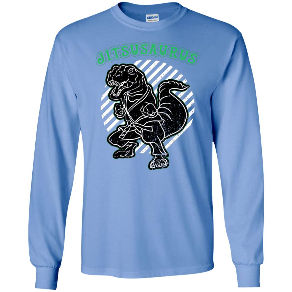 Jitsusaurus Jujutsu Saurus Shirt Carolina Blue