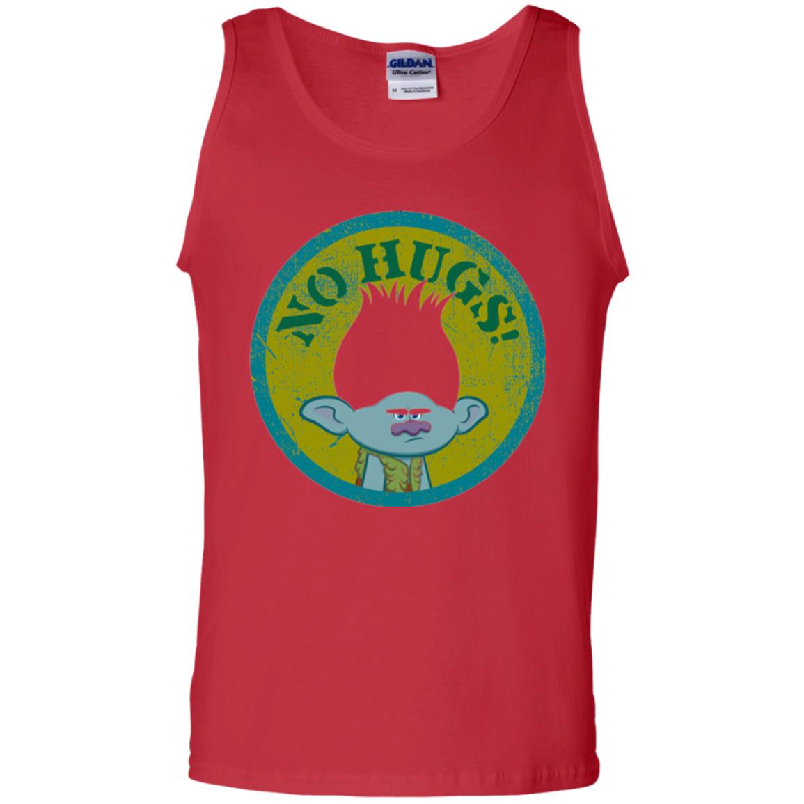 Dream Works_ Trolls No Hugs T-shirt Red