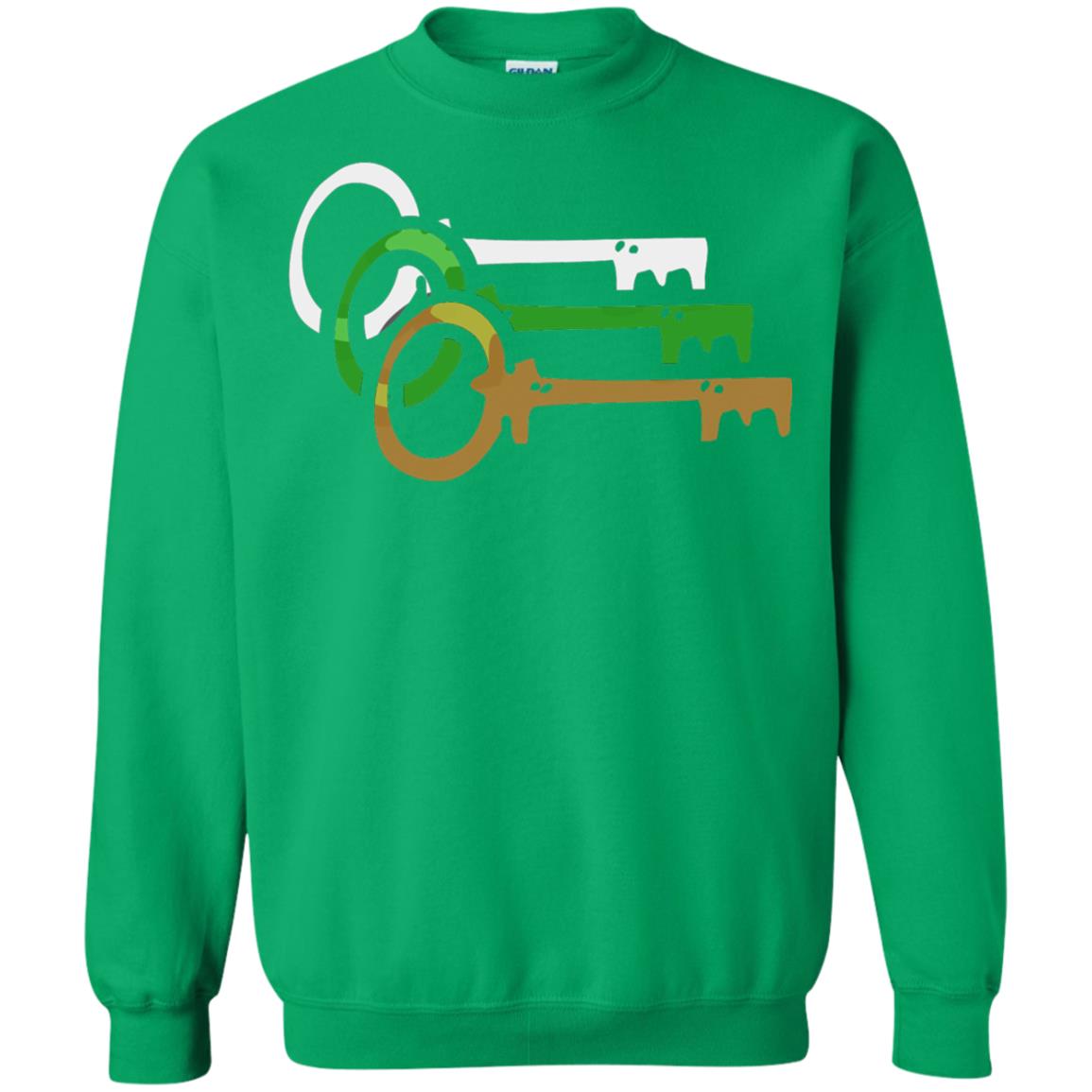 Player One Ready Keys Gamer T-shirt Irish Green