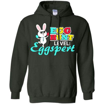 Egg Hunt Level Eggspert Easter Holiday T-shirt Forest Green