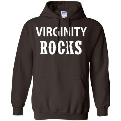 Virginity Rocks T-shirt Dark Chocolate