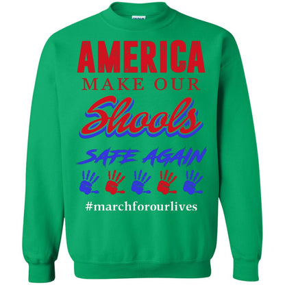 America Make Our Schools Safe Again Irish Green