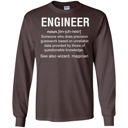 Engineer Someone Who Does Precision Guesswork Based On Unreliable Data Provided By Those Of Questionable Knowledge Dark Chocolate