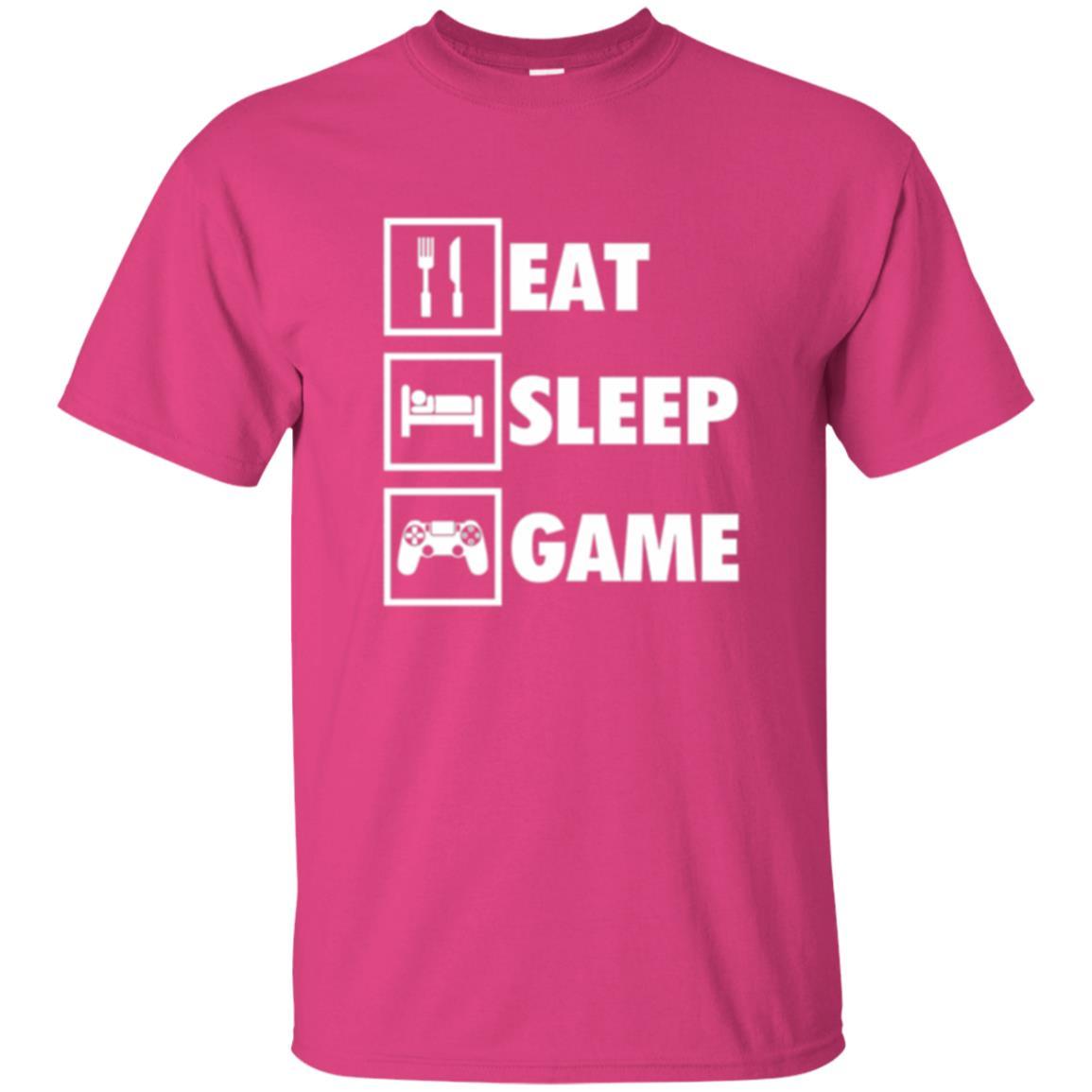 Gamer T-shirt Eat Sleep Game Heliconia