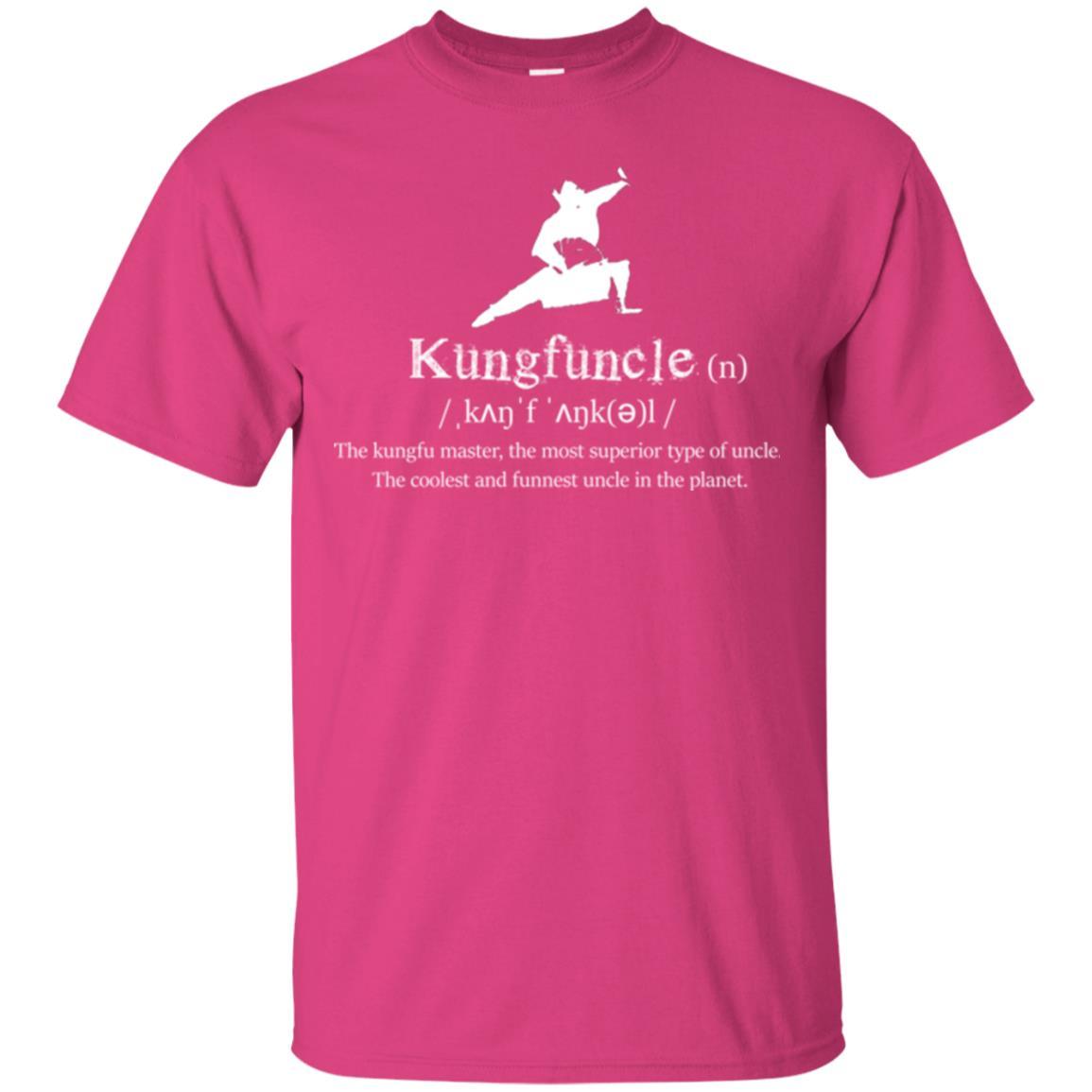 Kungfuncle Definition T-shirt Heliconia