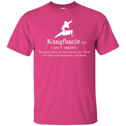 Kungfuncle Definition T-shirt Heliconia