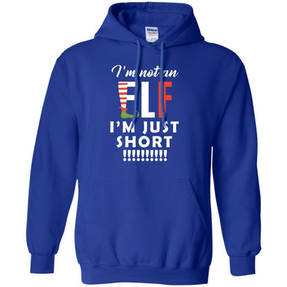Christmas T-shirt I'm Not An Elf I'm Just Short Royal