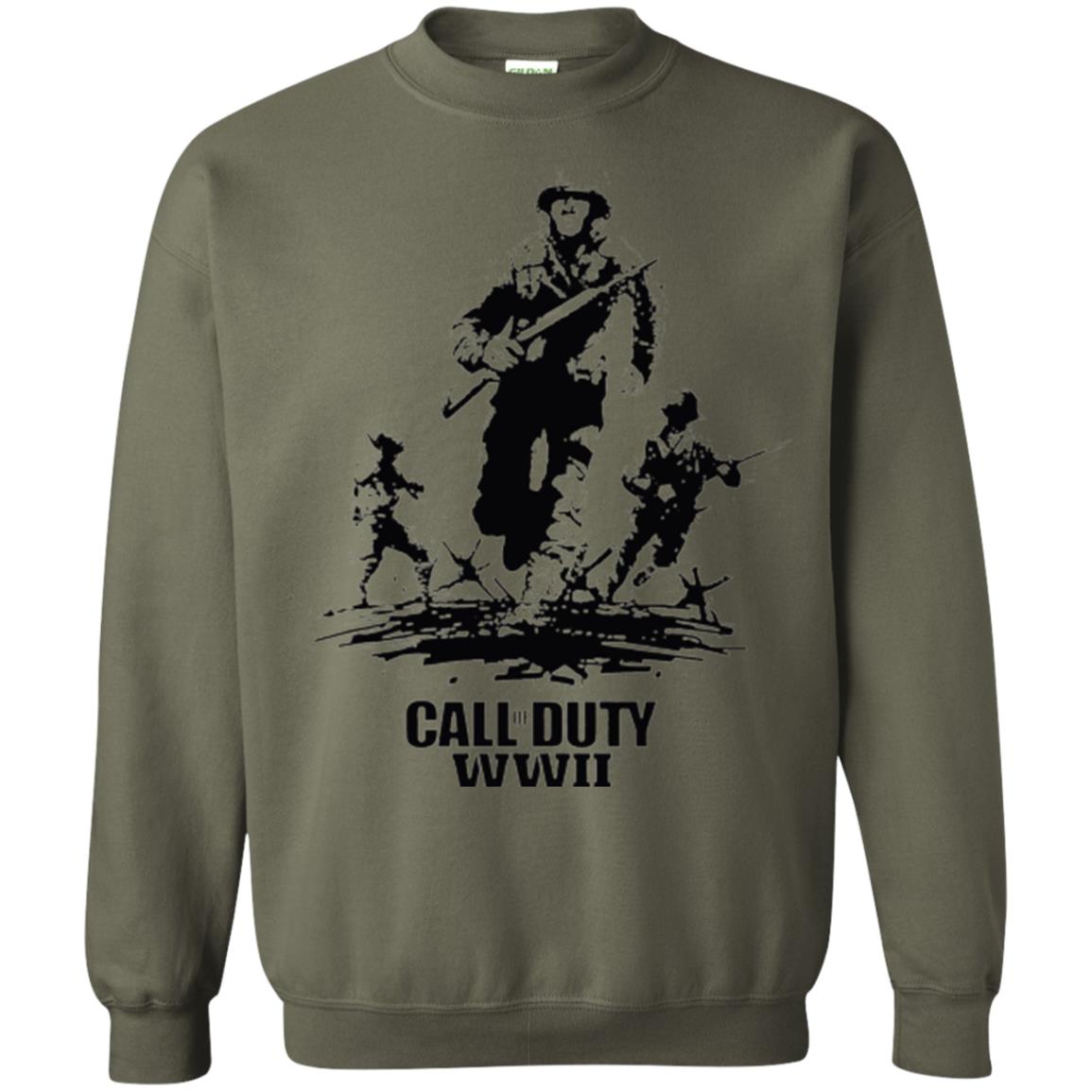 Military T-shirt Call Of Duty Wwii Military Green