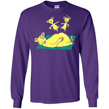 Dr. Seuss Hop On Pop Book Lover T-shirt Purple