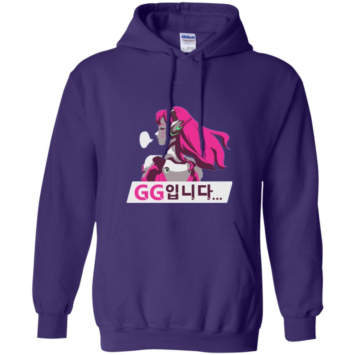 Overwatch D. Va Gg Spray T-shirt Purple