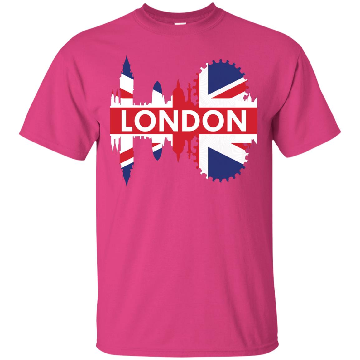 Flag Of United Kingdom London Gift Shirt For Britain Heliconia