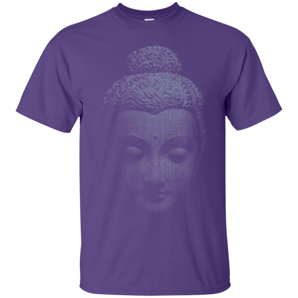 Buddha T-shirt Buddhist Gautama Art Buddhism Purple