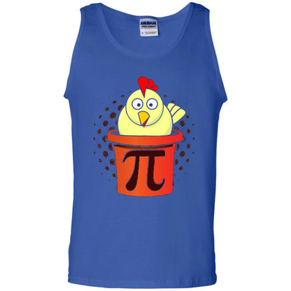 Chicken Pot Pi Funny Math T-shirt Royal
