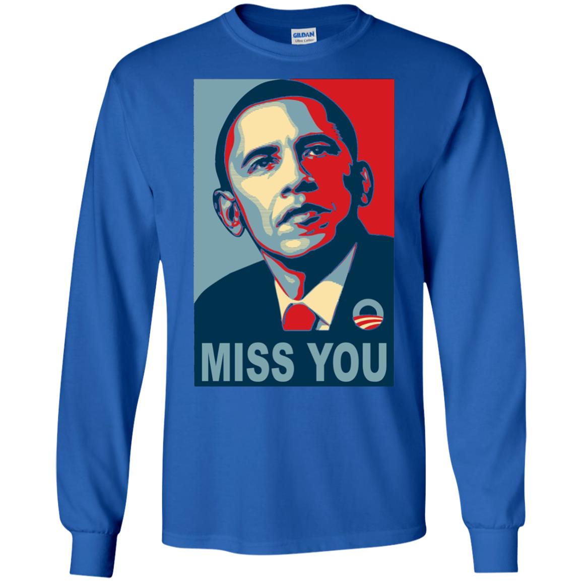 American President Miss You Political T-shirt Royal