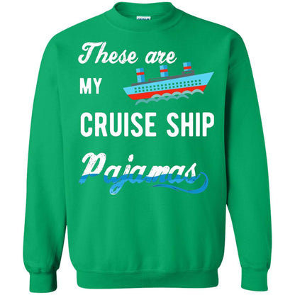 My Cruise Ship Pajamas Cruise Family Vacation T-shirt Irish Green