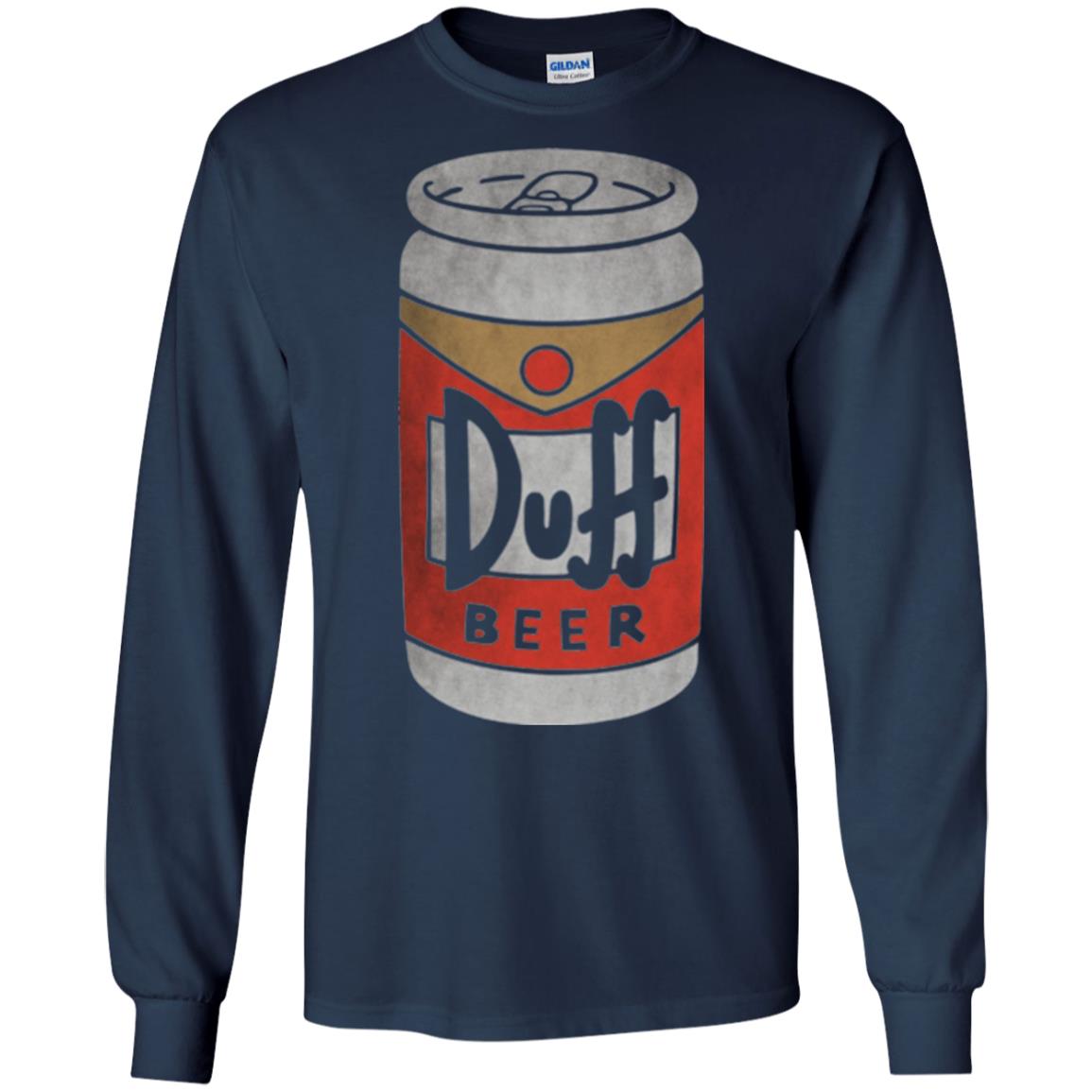Beer Lovers T-shirt Duff Beer Navy