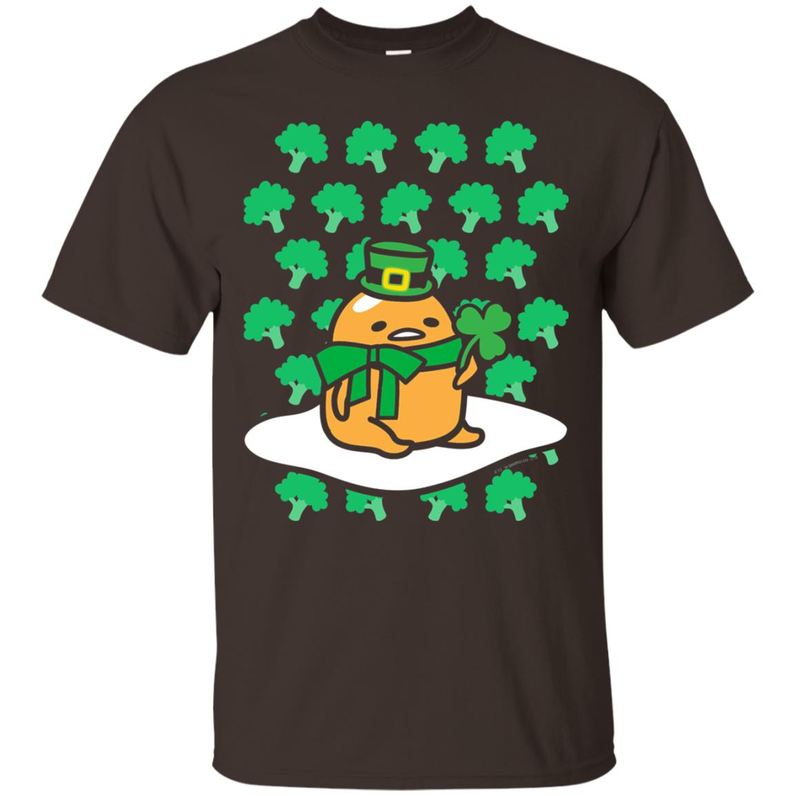 St. Patrick_s Day T-shirt Clover Dark Chocolate