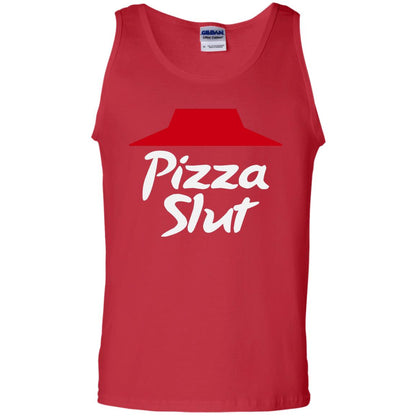 Pizza Slut Pizza Lovers Funny Adult Humor T-shirt Red