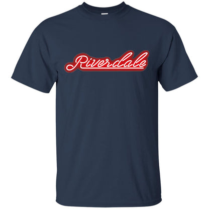 Vintage Retro T-shirt Riverdale Navy