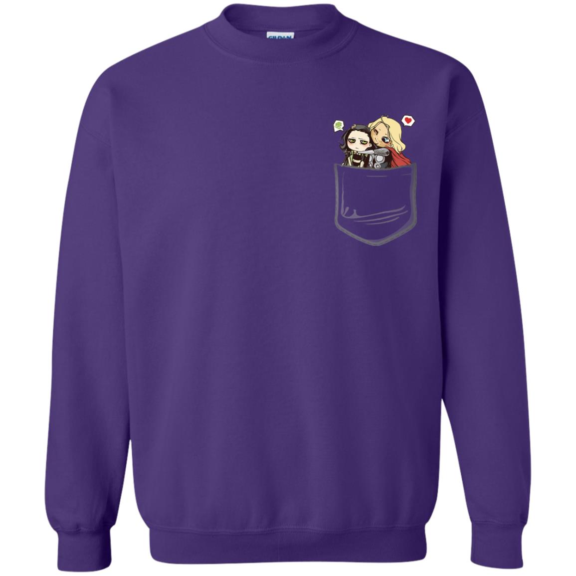 Thornloki In Pocket Movie Shirt Purple