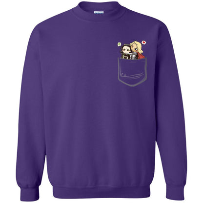 Thornloki In Pocket Movie Shirt Purple