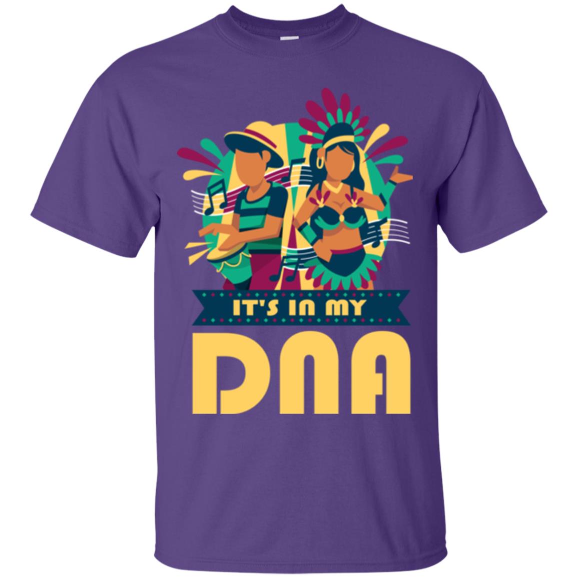 Mardi Gras T-shirt It's In My Dna Purple