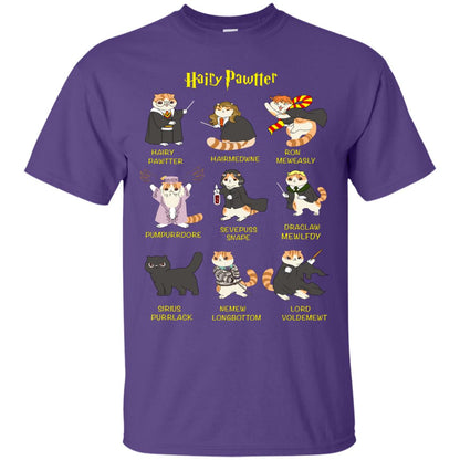 Hairy Pawtter Harry Potter Fan T-shirt Purple