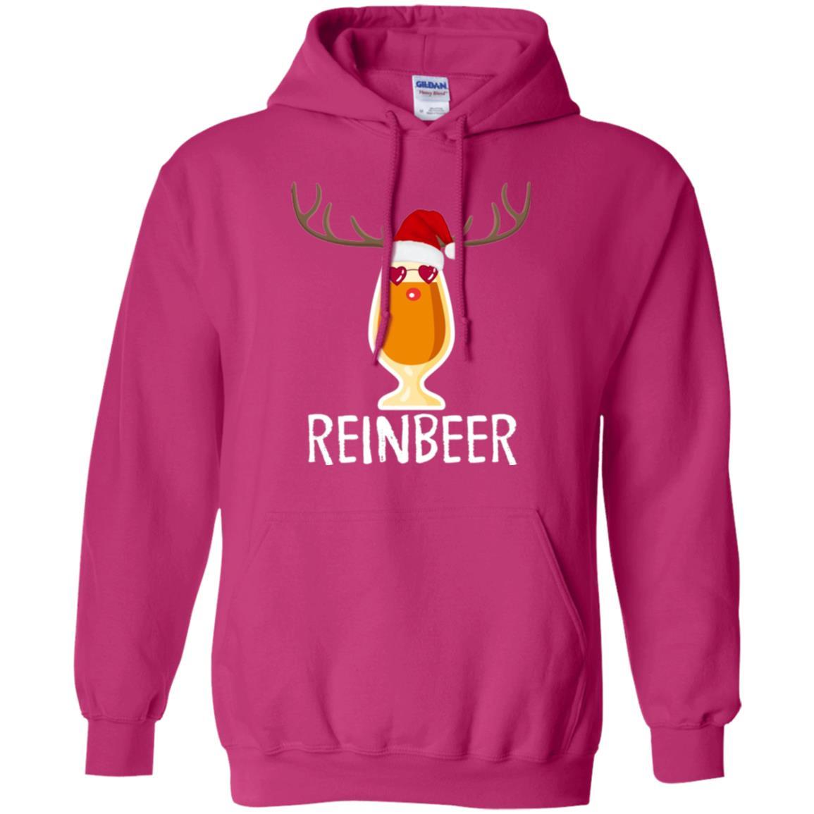 Beer Lover T-shirt Reinbeer Mery Christmas Heliconia