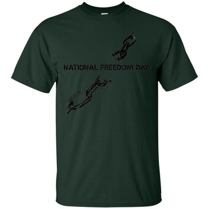 Veteran T-shirt National Freedom Day T-shirt Forest Green