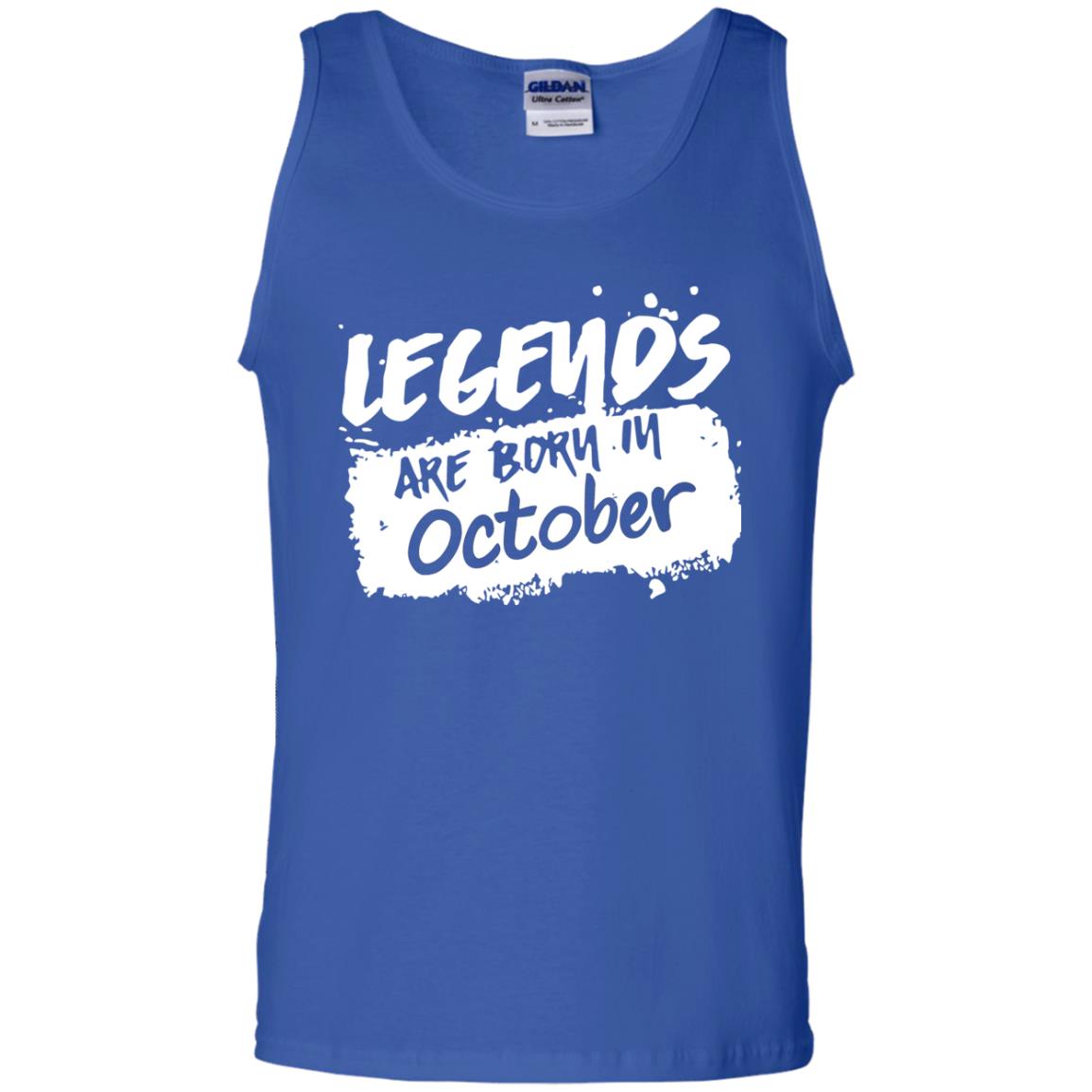 October Birthday Shirt Legends Are Born In Octorber Royal