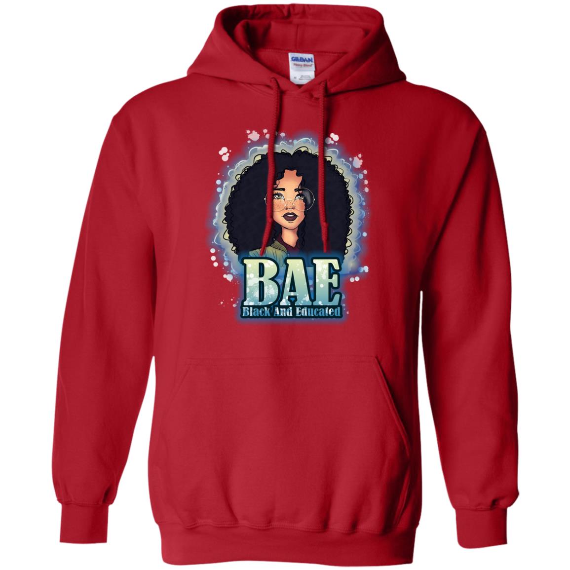Bae Shirt Black And Educated Red