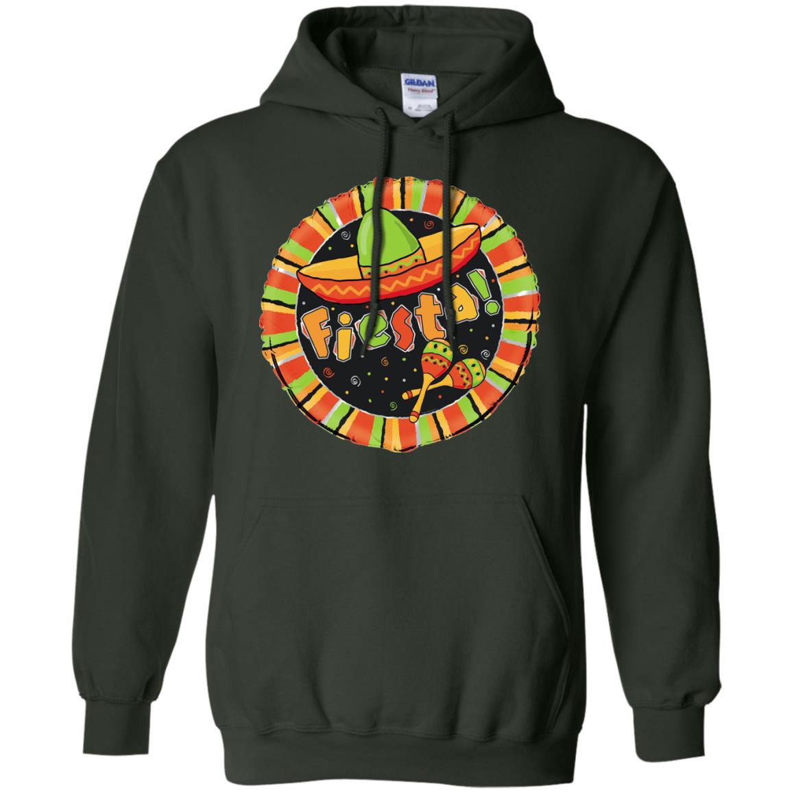 Fiesta Cinco De Mayo Mexican Festival Shirt Forest Green