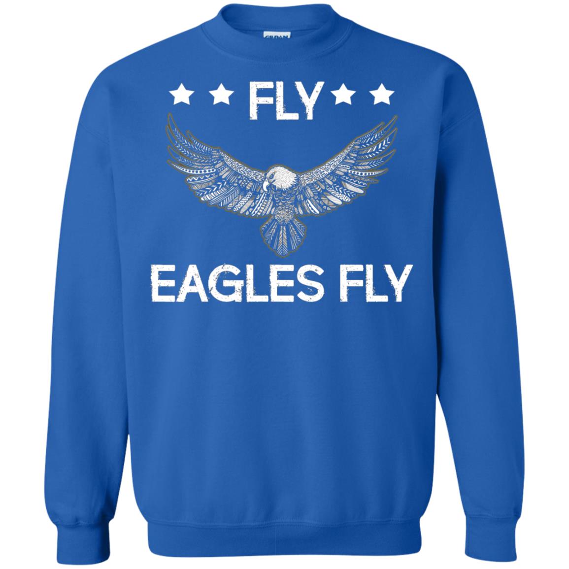 Flying Eagles Fly T-shirt Royal