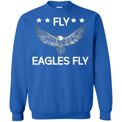 Flying Eagles Fly T-shirt Royal