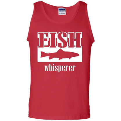 Fishing Lover T-shirt Fish Whisperer Red