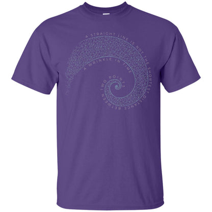 A Wrinkle In Time A Straight Line Movie Lover T-shirt Purple
