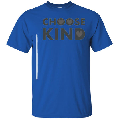 Anti Bullying T-shirt Choose Kind Royal