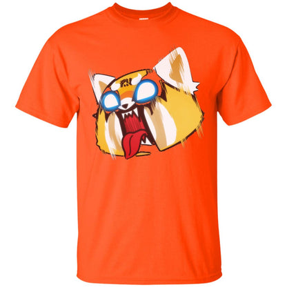 Aggretsuko Screaming Rage Tee Shirt Orange