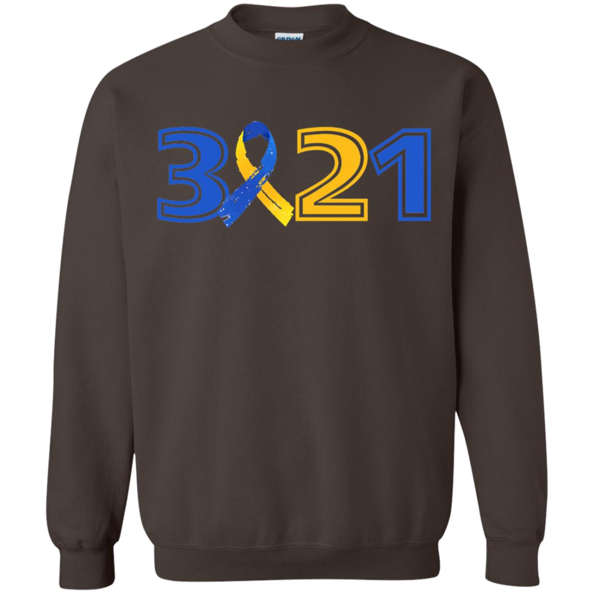 Awareness March 21 World Down Syndrome Day T-shirt Dark Chocolate