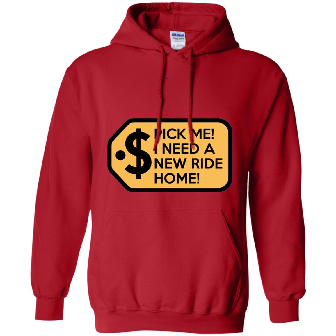 Pick Me I Need A New Ride Home Game Show T-shirts Red