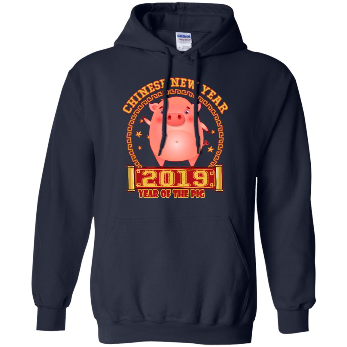 Chinese New Year Year 2019 Of The Pig Shirt Navy