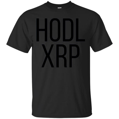 Hodl Xrp Ripple Cryptocurrency Alt Coin T-shirt Black